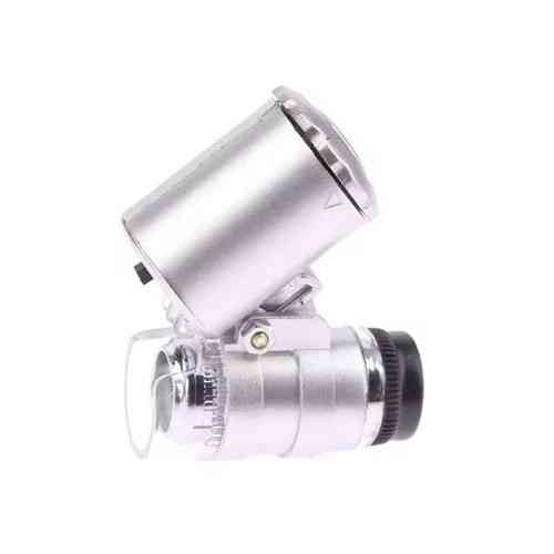 Карманный микроскоп с подсветкой для изучения объектов Киев