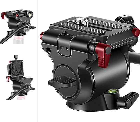 Штативная панорамна відео головка Neewer Heavy Duty Fluid Pan Head Луцк