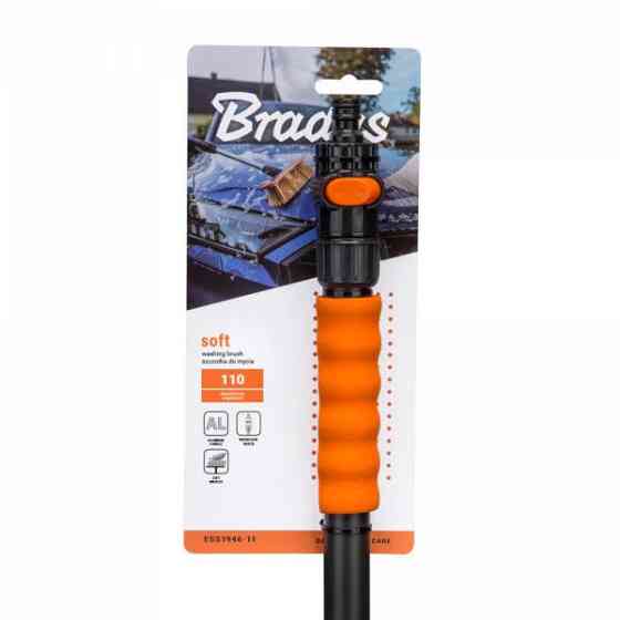 Щетка для мытья с клапаном, SOFT, 110см, 8