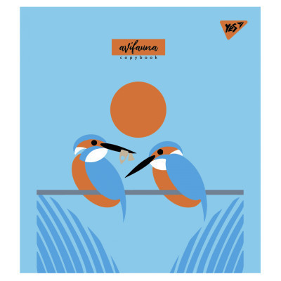 Зошит Yes А5 Avifauna 24 аркуша лінія (766848) Вінниця - фото 3