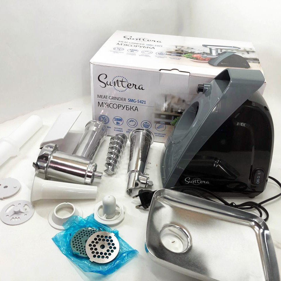 М'ясорубка 3в1 м'ясорубка для дому, Електрична м'ясорубка для виготовлення фаршу 'компактна QD-69 Івано-Франківськ - фото 7