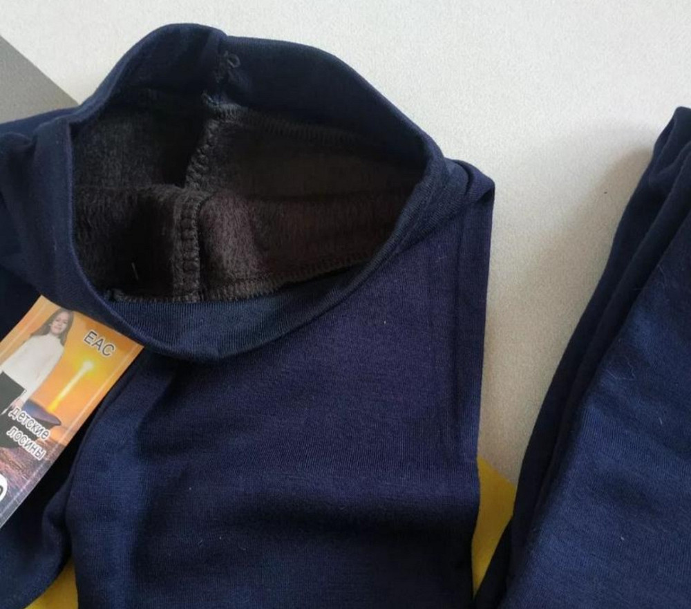 Брюки теплые для девочки на меху вышивка с котами на коленках Киев - изображение 4