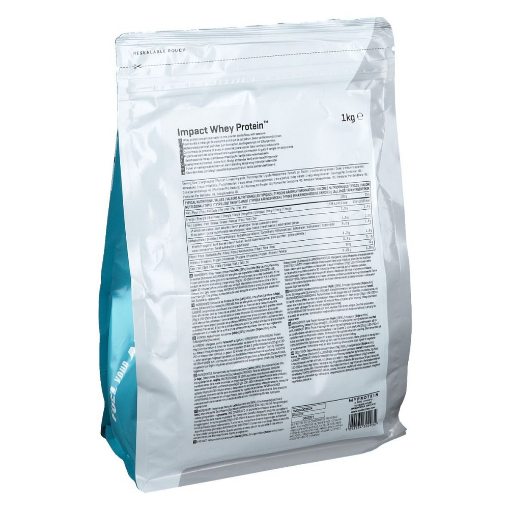 Сироватковий протеїн Impact Whey Protein 1000 g (Chocolate Smooth) Луцьк - фото 2