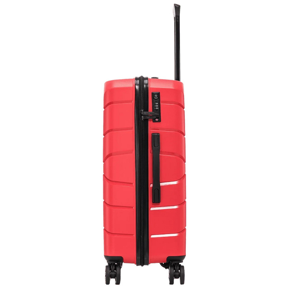 Чемодан полипропиленовый WINGS PP06 средний 69 см красный Киев - изображение 2