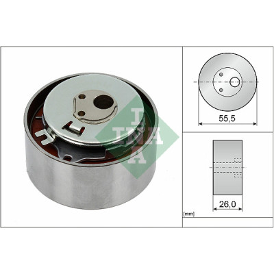 Ролик натяжителя ремня INA 531 0778 10 Винница - изображение 1