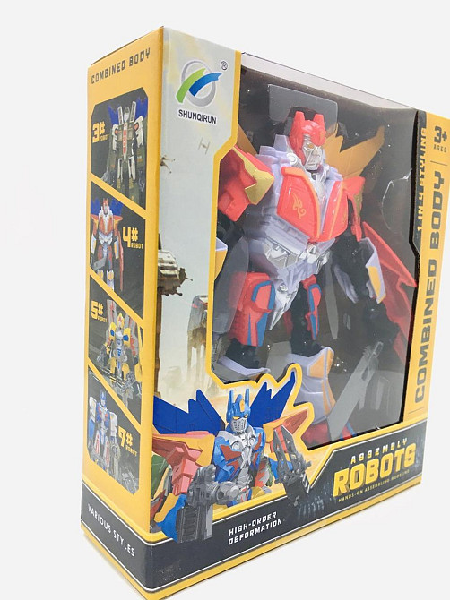 Трансформер Assembly Robots робот перетворюється на спецтехніку Вид 4 (339-21) Чернигов - изображение 3