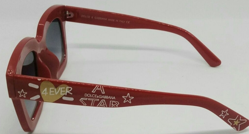 Брендовые модные женские очки серый градиент в красной оправе. Киев - изображение 6