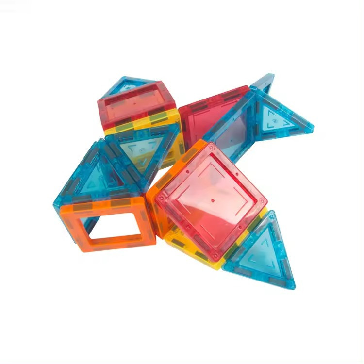 Конструктор магнітний різнокольоровий дитячий на 45 деталей Кам'янець-Подільський - фото 5