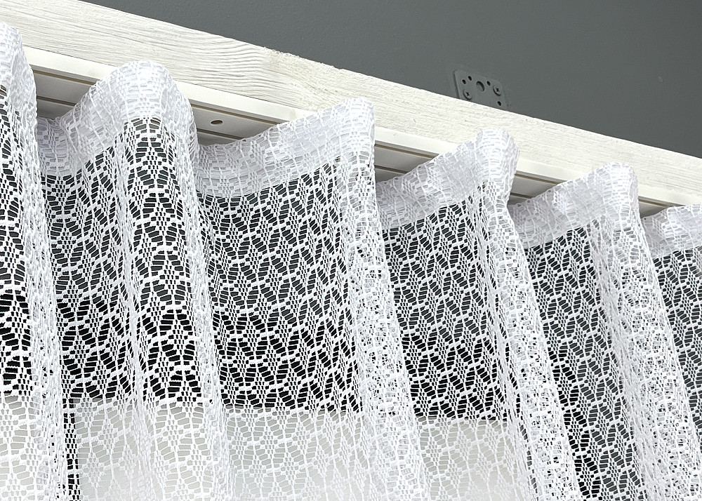 Кухонная арка VR-Textil № 000к жаккард белый 300х190 см (51-258) Киев - изображение 4