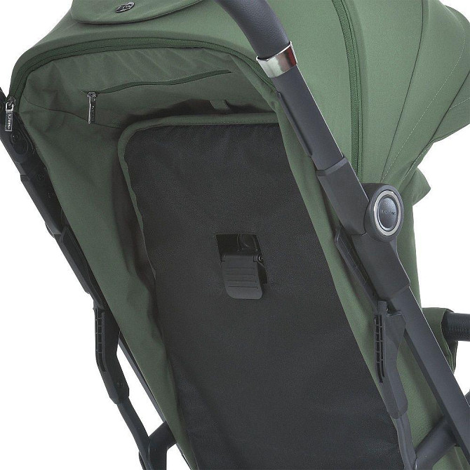 Коляска дитяча El Camino BEYA Khaki Green прогулянкова з чохлом для ніжок в комплекті Зелена (ME 1127-B) Чернігів - фото 7