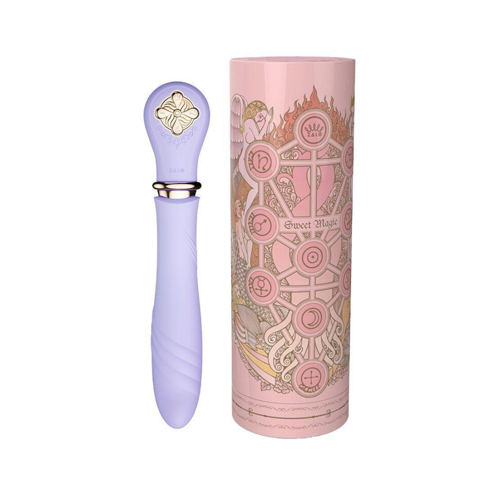 Пульсатор с подогревом Zalo Sweet Magic - Desire Fantasy Violet, турбо режим Sex Aura Киев - изображение 9