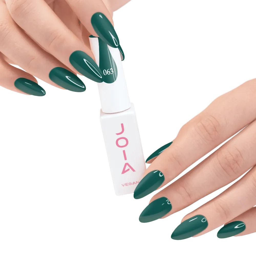 Гель-лак для ногтей зеленый 063 эмаль JOIA vegan 6 мл Киев - изображение 8