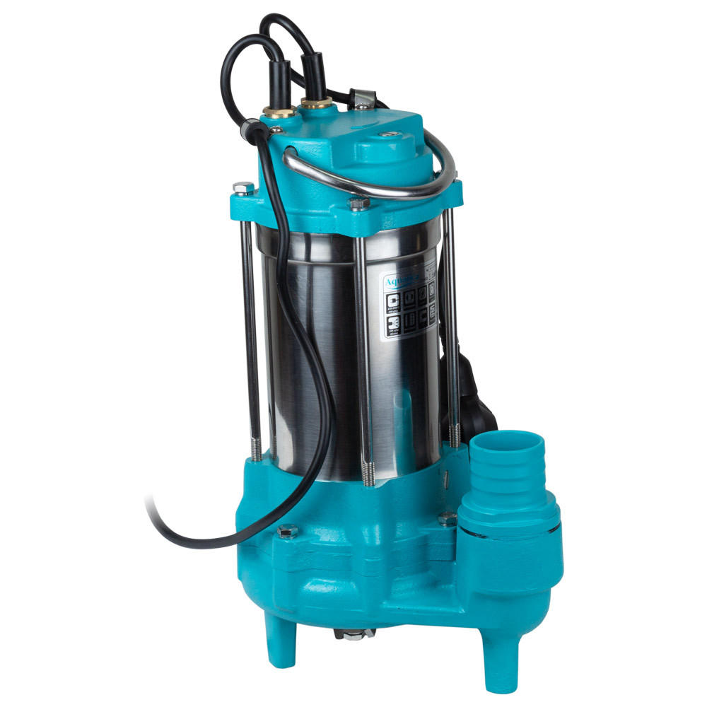 Aquatica Насос канализационный 0.75кВт Hmax 12м Qmax 225л/мин с ножом (нерж) AQUATICA (773432) Коломия - фото 5