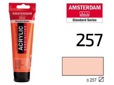 Краска акриловая AMSTERDAM (257) Зеркальный оранжевый 20 мл Royal Talens Киев - изображение 2