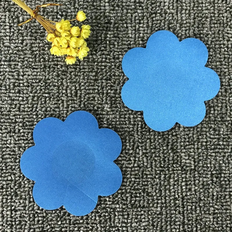 Стікіні на груди Ромашки 75 мм блакитний Київ - фото 1