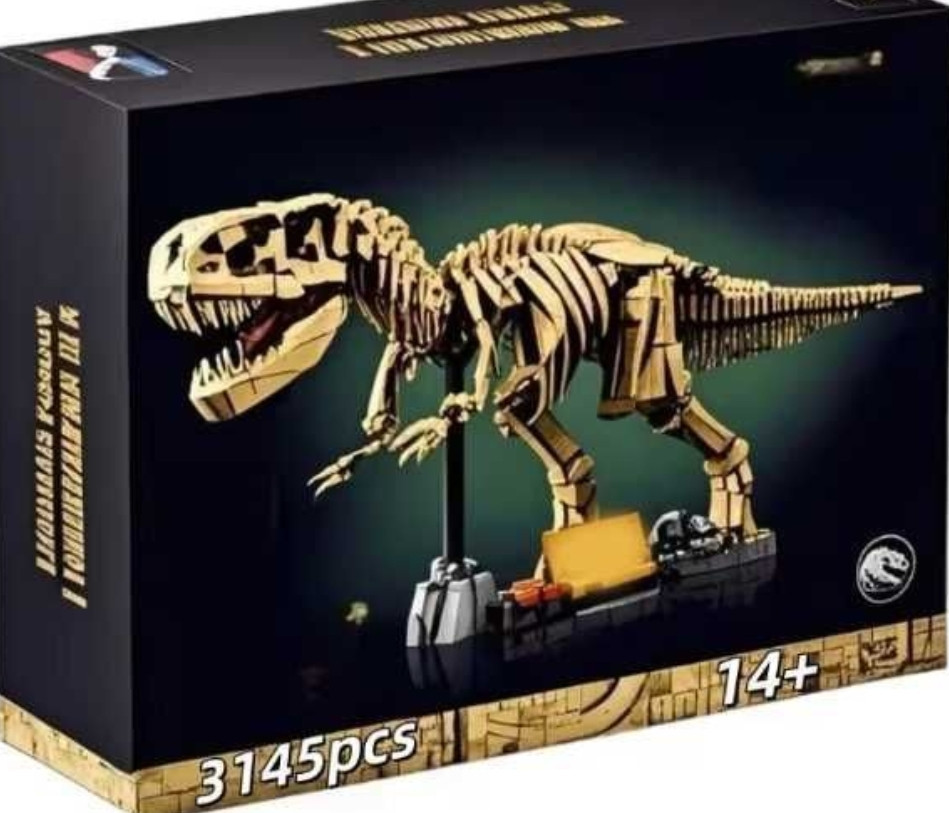 КОЛЬОРОВА КОРОБКА‼️ Тираннозавр Рекс T. Rex Конструктор в виде Лего. Харьков - изображение 7