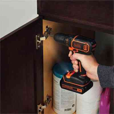 Шуруповерт Black&amp;Decker 18 В, 1.5Ah, 40 Нм, 360-1400 об/хв, кейс (BDCDD186KB) Вінниця