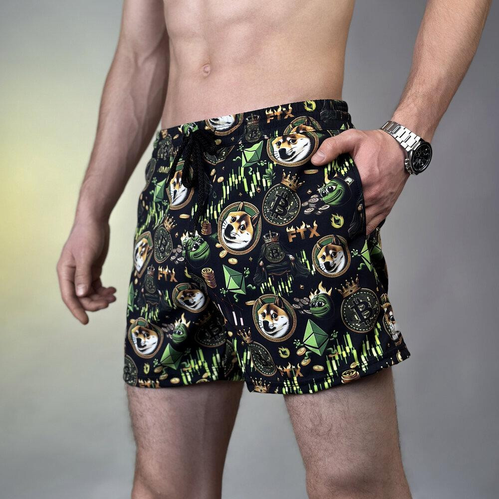 Плавальні шорти чоловічі Pobedov Pool day Kripta Київ - фото 3