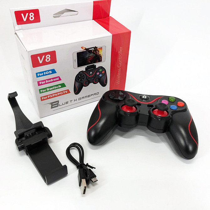 Беспроводной Bluetooth джойстик для смартфона iOS Android UKC Gen VK-567 Game V8 Киев - изображение 1
