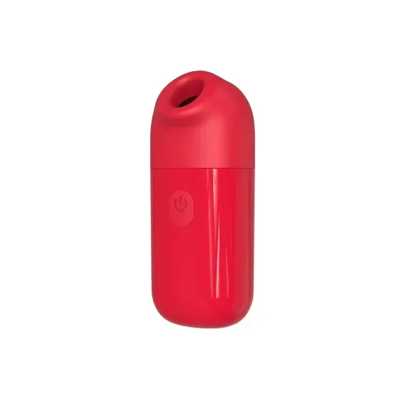 Мини вибратор Chisa 69 ECSTASY Marker Pen с вакуумной стимуляцией клитора, красный Sex Aura Киев