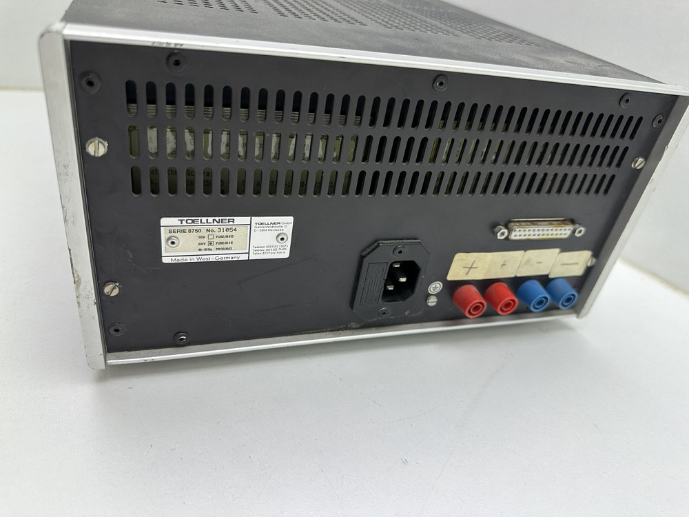 Лабораторний блок живлення TOELLNER Serie 8750 (товар вживаний) Луцк - изображение 3