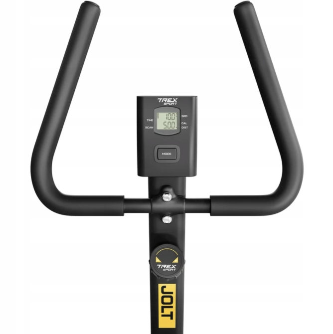 Домашний велотренажер TX-250BB JOLT компактный механический для ног фитнеса кардио и оздоровления серый Киев - изображение 5