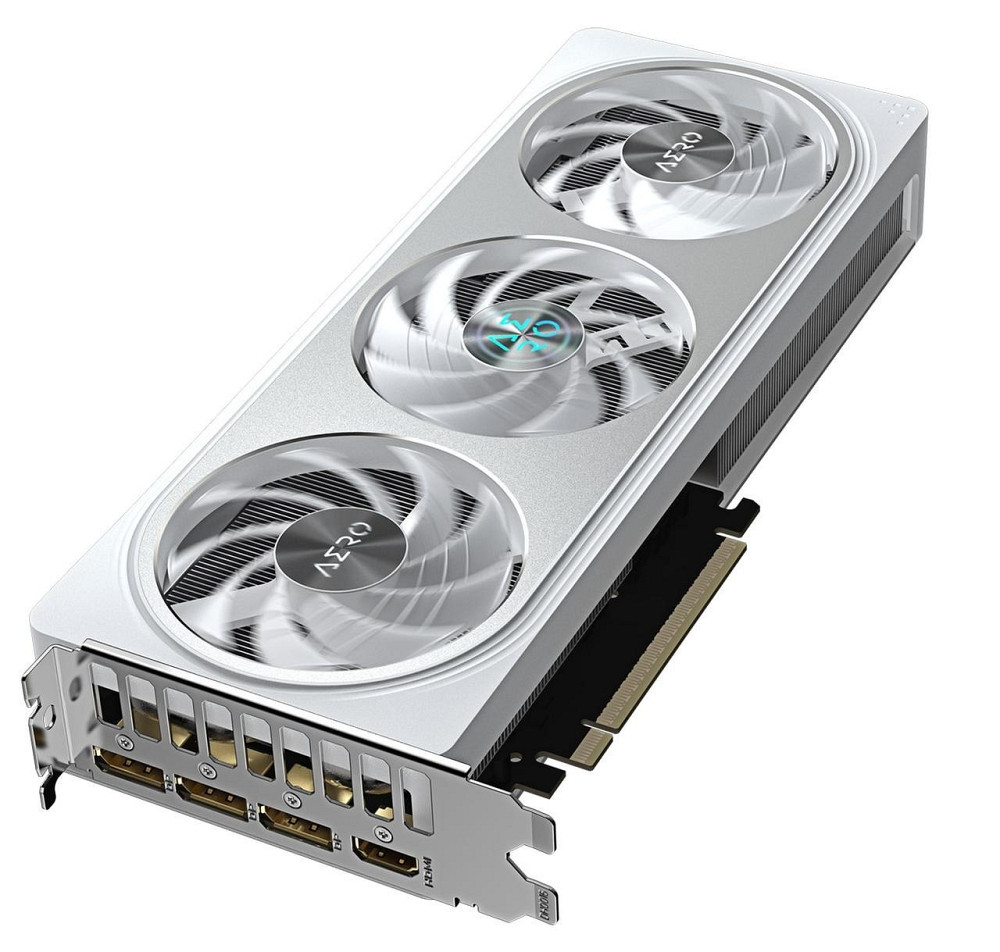 Відеокарта GF RTX 5060 Ti 8 GB GDDR7 Aero OC Gigabyte (GV-N506TAERO OC-8GD) ( Silver ) Харьков - изображение 6