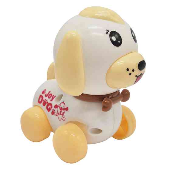 Игрушка заводная Собака  665 Белый Винница