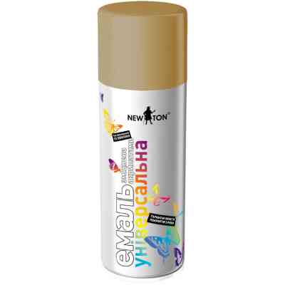 Аэрозольная краска для автомобиля New Ton універсальна 1036 золото темн., аер. 400 мл (000007590) Винница