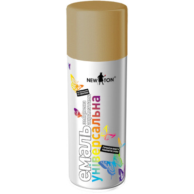 Аерозольна фарба для автомобіля New Ton універсальна 1036 золото темн., аер. 400 мл (000007590) Вінниця - фото 1