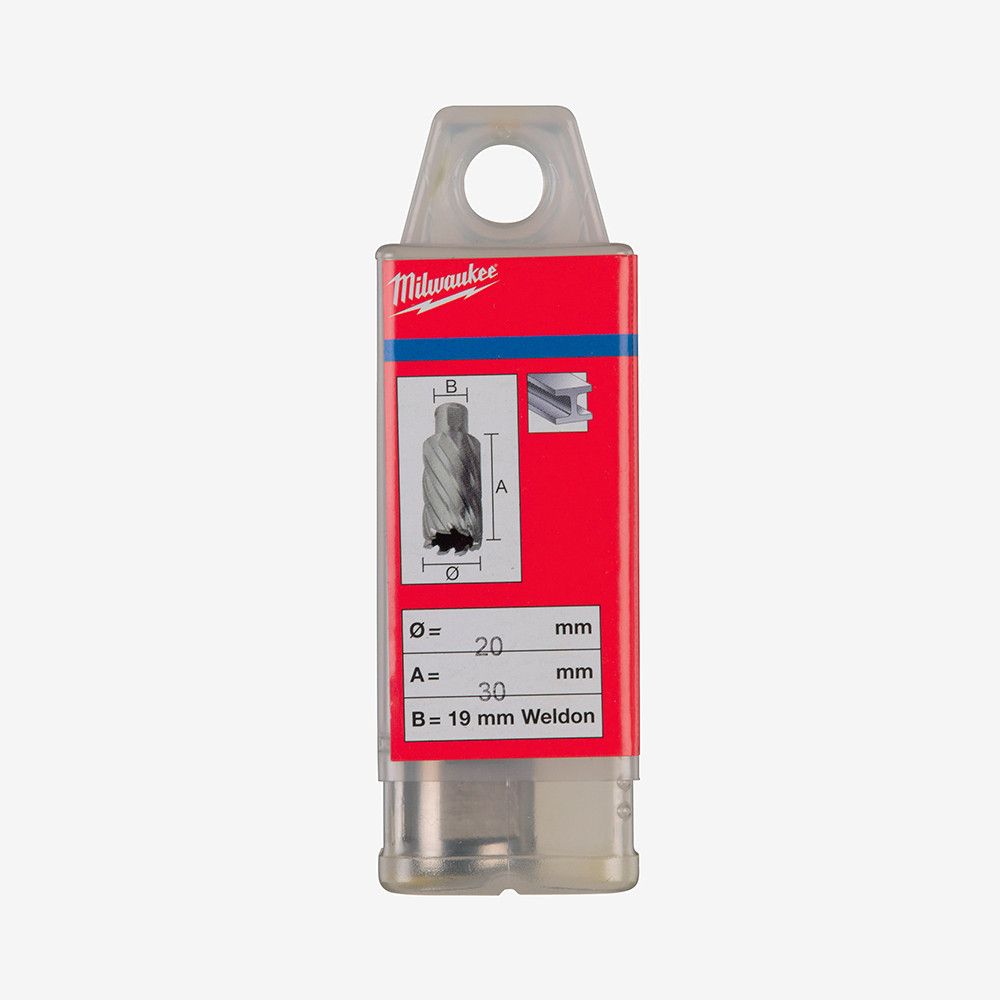 Кільцева фреза по металу MILWAUKEE HSS (WELDON), Ø20x30мм Одеса - фото 2