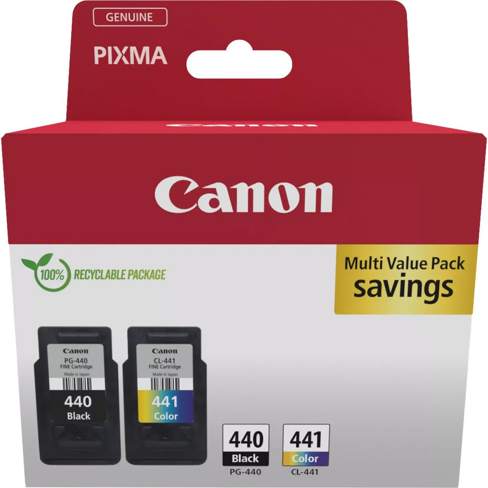 Картридж Canon (PG-440/CL-441) Pixma MG2140/3140 MultiPack Black+Color (5219B009) Cyan, Magenta, Yellow, Black Харків - фото 1