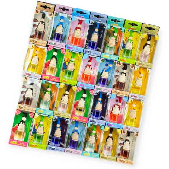 Ароматизатор на зеркало жидкий 7мл tasotti unique wood бут.+корок mix (планшет 28шт) Мукачево