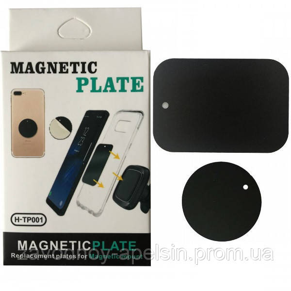 Набор пластин 2шт для магнитных держателей (черные) Одесса - изображение 1