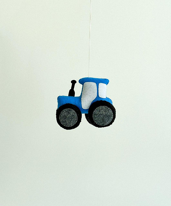 М’яка фетрова іграшка качка ручної роботи – безпечна розвиваюча іграшка Київ - фото 4