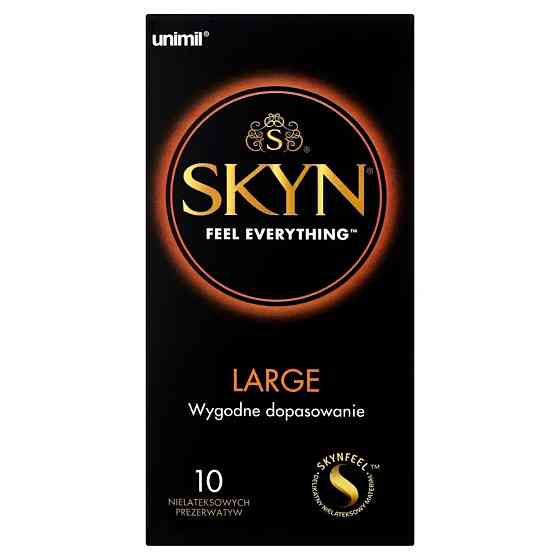Презервативи - Skyn Large, 10 шт. Sex Aura Київ