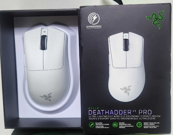 Игровая мышь Razer Deathadder V3 Pro Wireless White. Киев - изображение 7