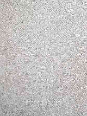 Шпалери метрові вінілові на флізеліні Sintra Structure під венеціанську штукатурку молочні зі сріблом 406700 Київ