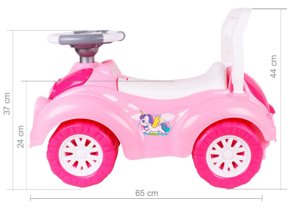 Толокар музичний «Принцеса» ТехноК 6658 дитяча машинка каталка для дітей Київ - фото 5