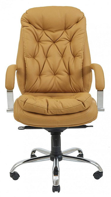 Офисное Кресло Руководителя Richman Venice Fly 2205 Хром М2 AnyFix Темно-бежевый Днепр - изображение 2