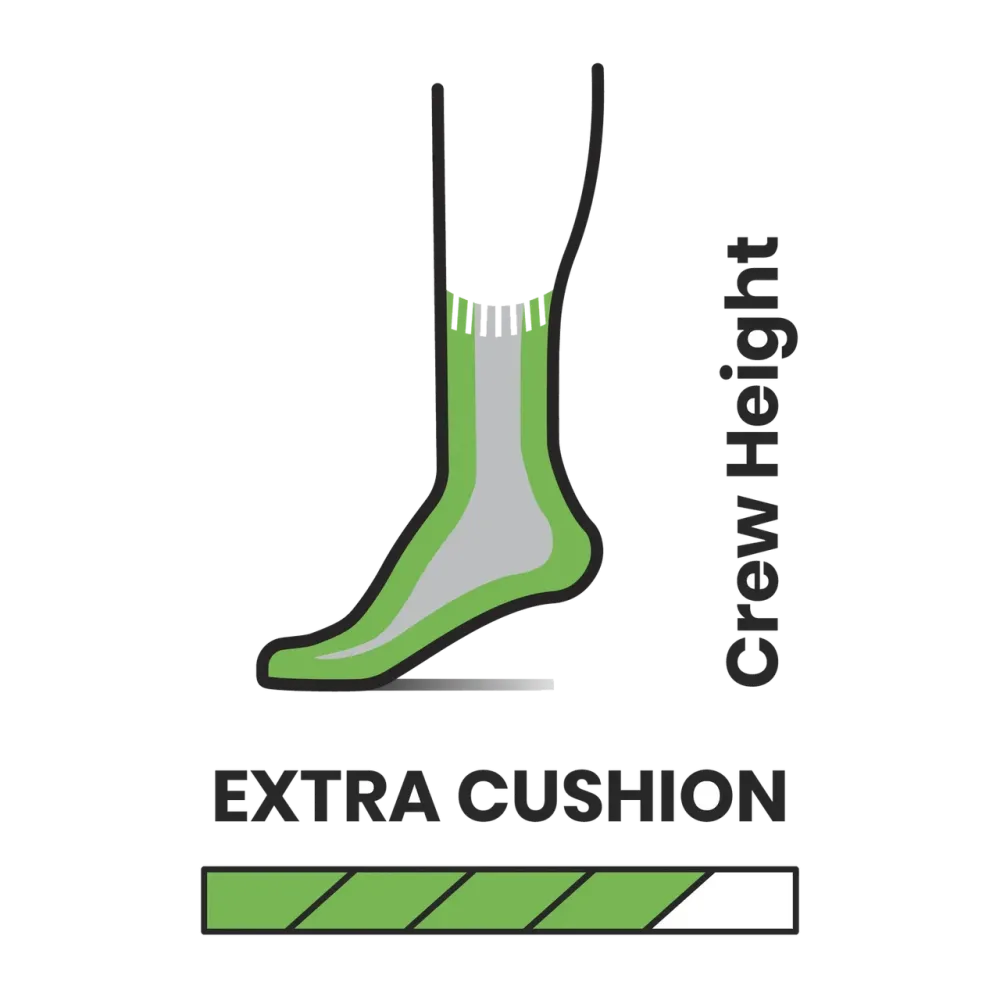 Шкарпетки Smartwool Classic Hike Extra Cushion Crew сірий 38-41 (р) Запоріжжя - фото 2