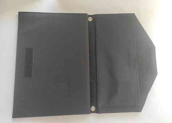 Складаний сонячний зарядний пристрій Solar panel 14 W 2xUSB вихід Сонячна панель (Чорний) Вінниця