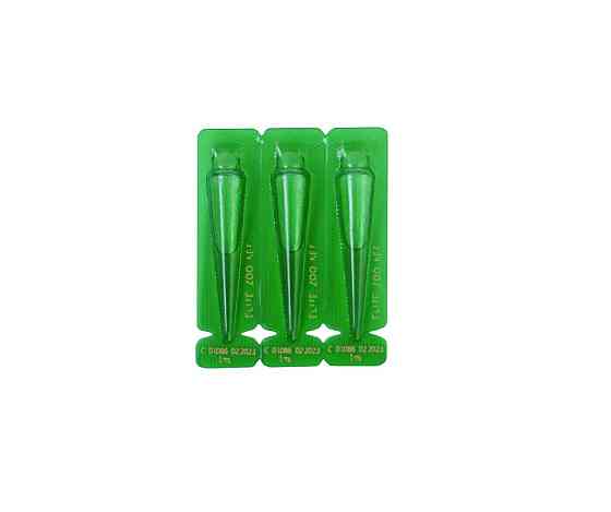 Краплі комплексні противопаразитарні Elite Zoo cat вага 5 - 10 кг (3 ампули х 1 мл)  Продукт Вінниця