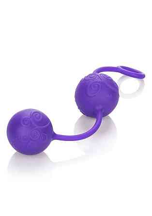 Вагинальные шарики силиконовые Posh Silicone O Balls фиолетовые California Exotic Sex Aura Киев