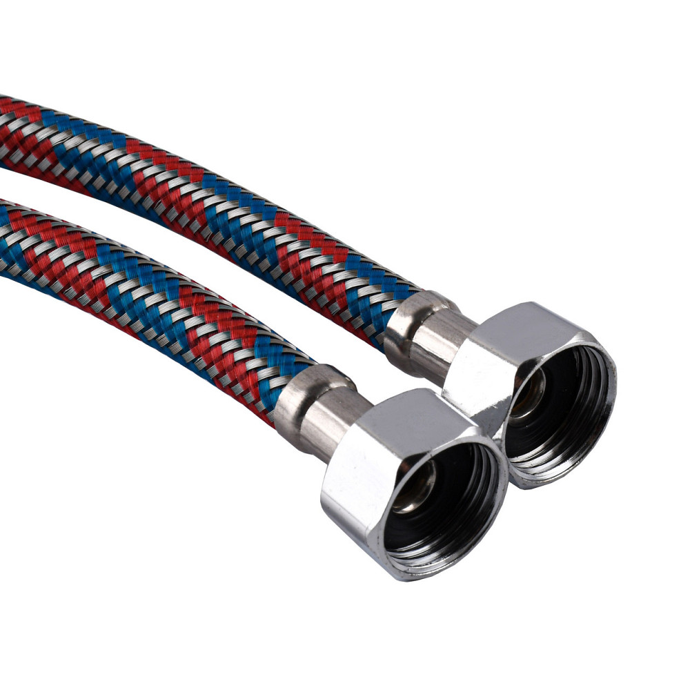 Шланги для змішувача Globus Lux М10х1/2″ 0,5м. АНТИКОРОЗІЯ ( ПАРА) (000030475) Київ - фото 3