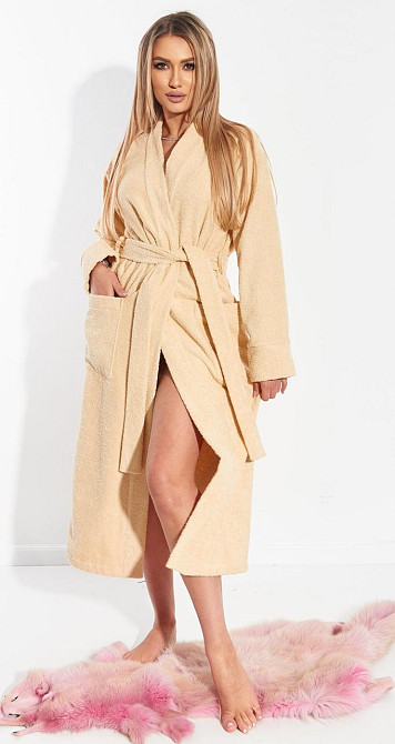 Хлопковый махровый халат Киев - изображение 4