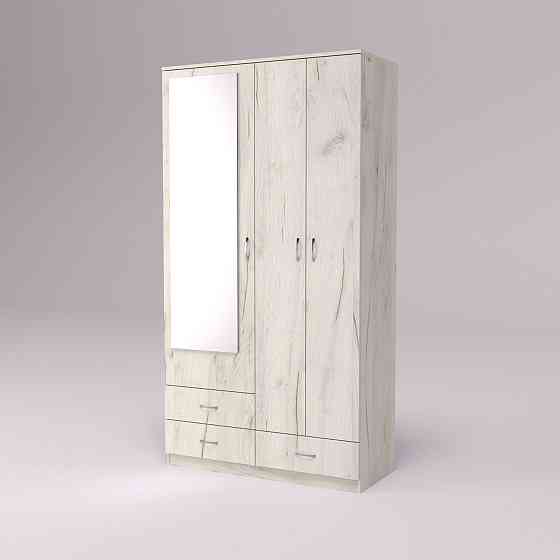 Прихожая ГКШ-8, Дуб Крафт Білий, 1120/480/2100 Львов