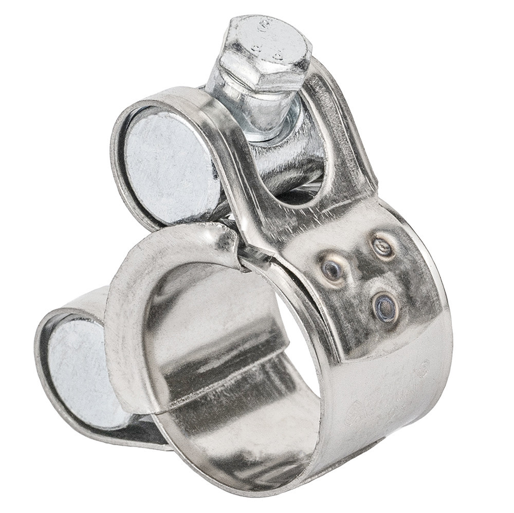 Хомут силовий неіржавкий 18 мм Ø19-21 мм (КРАТНО 10 шт.) SIGMA (2508021) Київ - фото 4