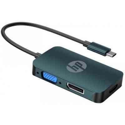 Порт-реплікатор HP USB3.1 Type-C --&gt; HDMI/VGA/DP/, 0.2м (DHC-CT200) Вінниця