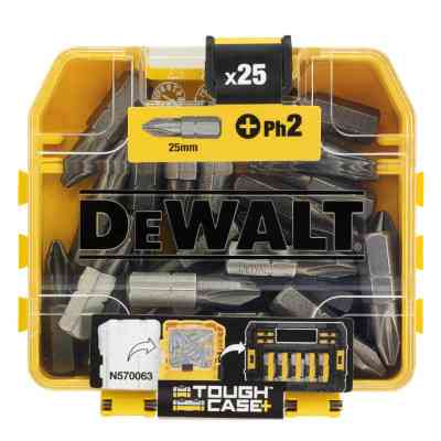 Набір біт DeWALT Philips, Ph2, L=25 мм, 25 шт (DT71522) Вінниця